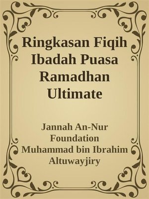 cover image of Ringkasan Fiqih Ibadah Puasa Ramadhan Ultimate